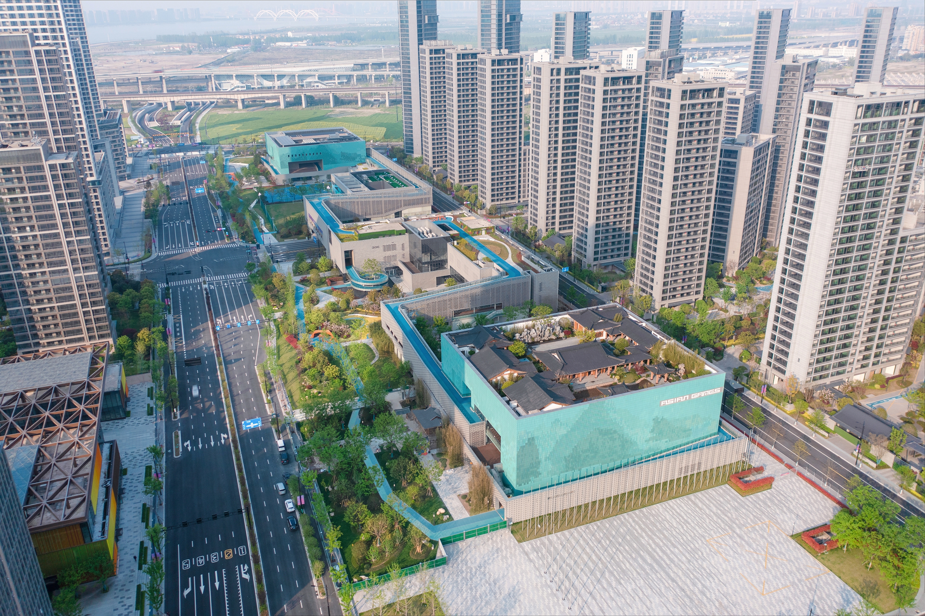 Erfahre mehr über das Projekt Asian Games Athlete Village