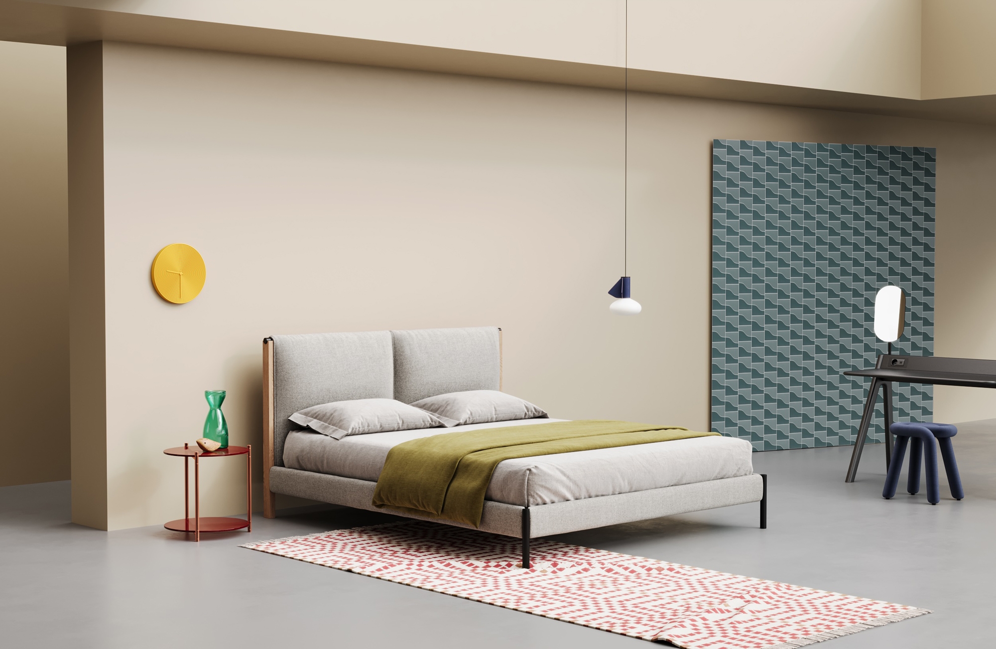 Erfahre mehr über das Projekt 3D Möbel Rendering & CGI Markenraum Design