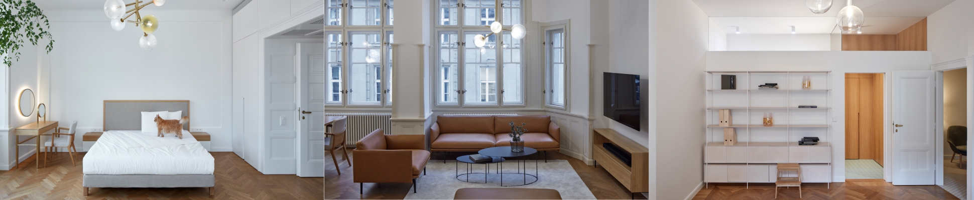 Leggi sul progetto Enfilade Apartment
