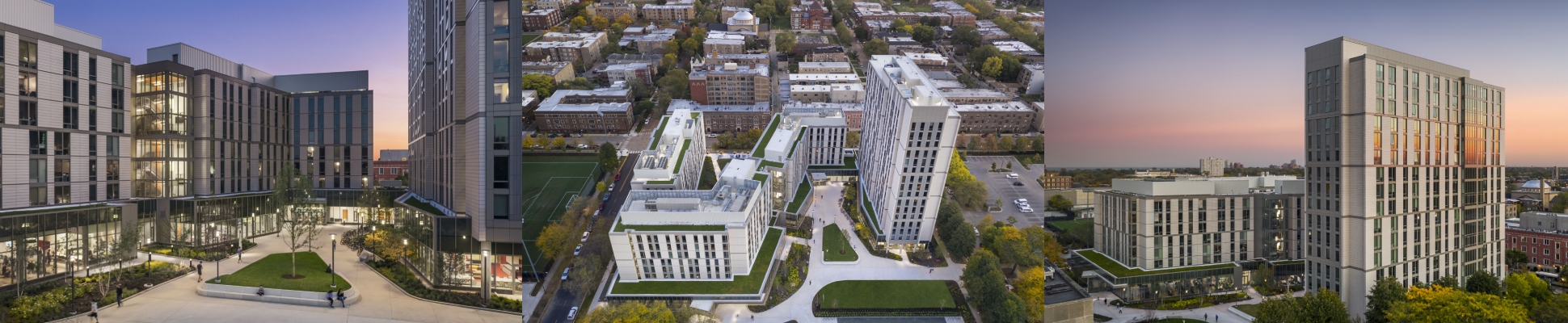 Leer sobre el proyecto University of Chicago’s Woodlawn Residential and Dining Commons