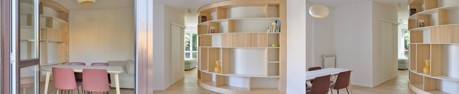 Read about project Apartment with a Library