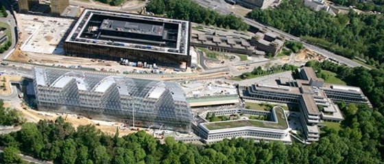 European Investment Bank (EIB)  Discover project by Ingenhoven architects  | Architonic