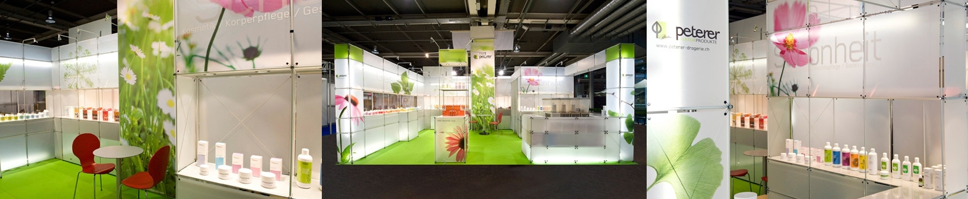 Leggi sul progetto Peterer Drogerie AG / Trade fair stand, MUBA 2009
