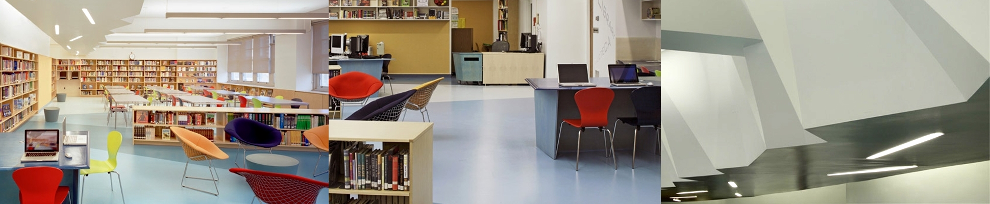Read about project A. E. Smith High School Library