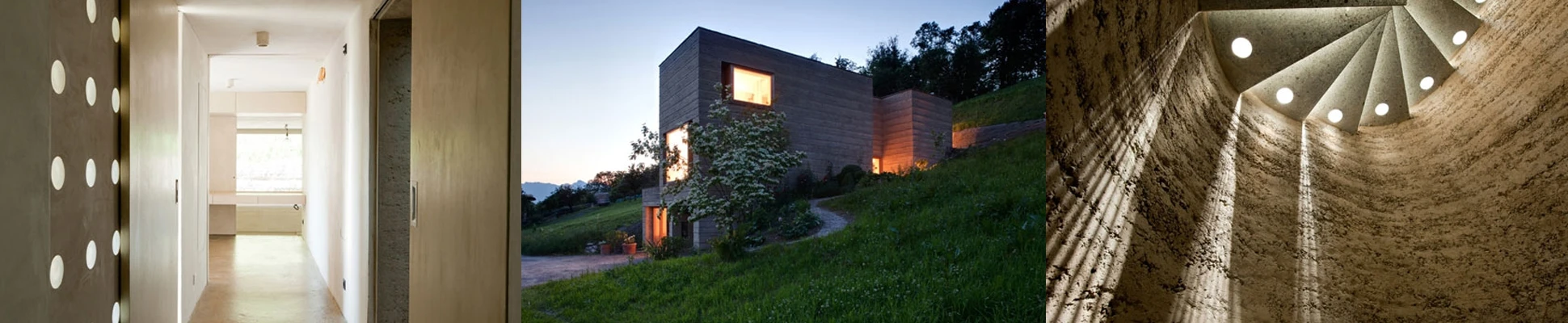 Rammed earth house, Rauch family home – Discover project by