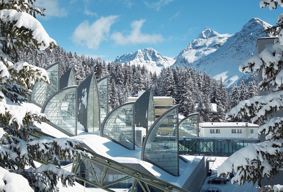 Leer sobre el proyecto Wellness centre 'Tschuggen Bergoase'