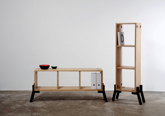 Lees oor projek Tonic // Sideboard-Bookcase // Oak Wood