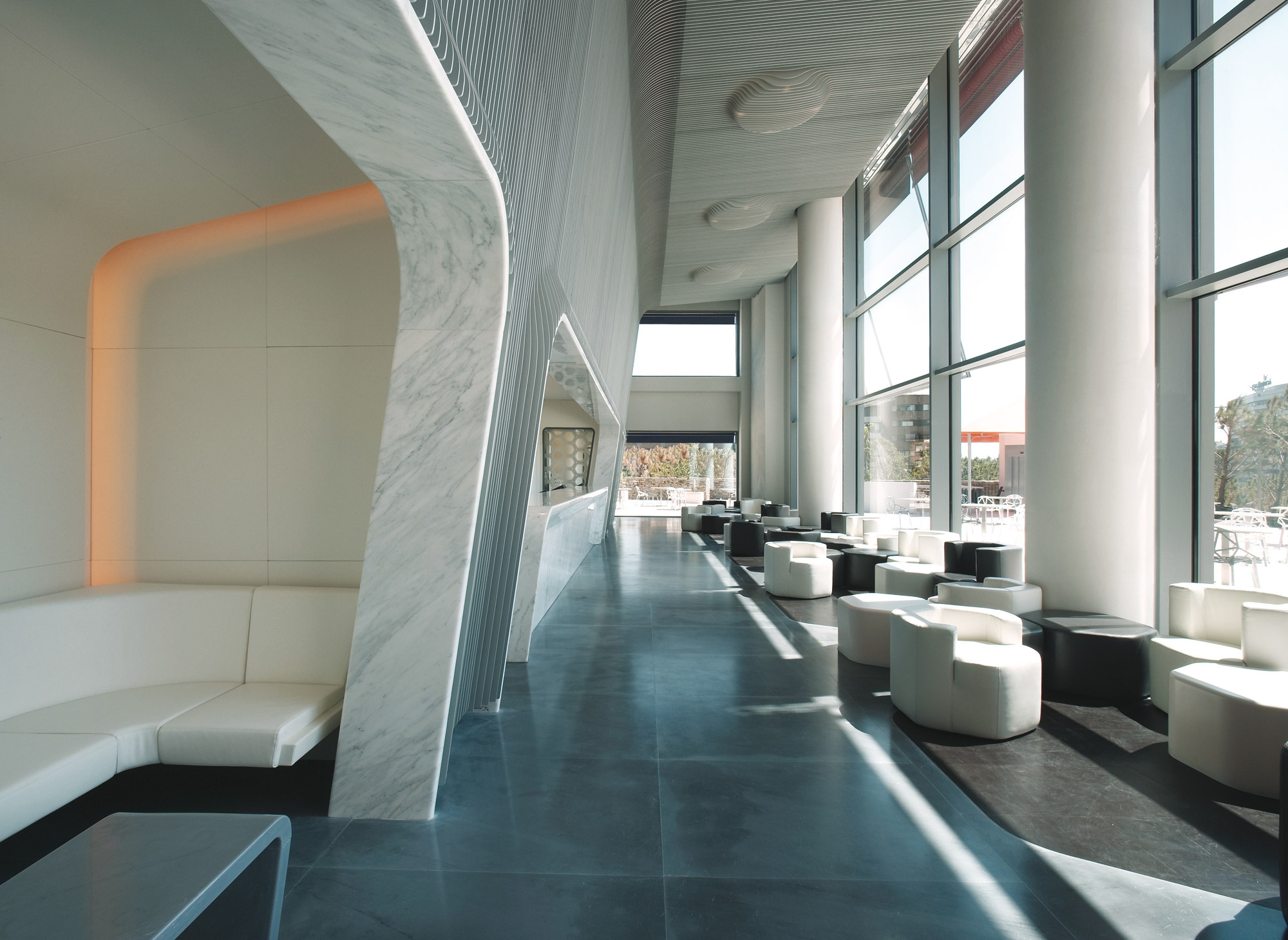 Read about project Hotel Puerta America, Marmo Bar + 6th floor