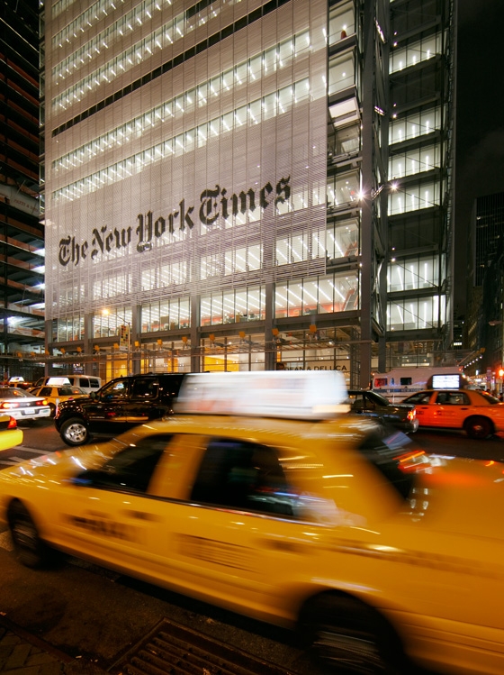 Read about project New York Times Building