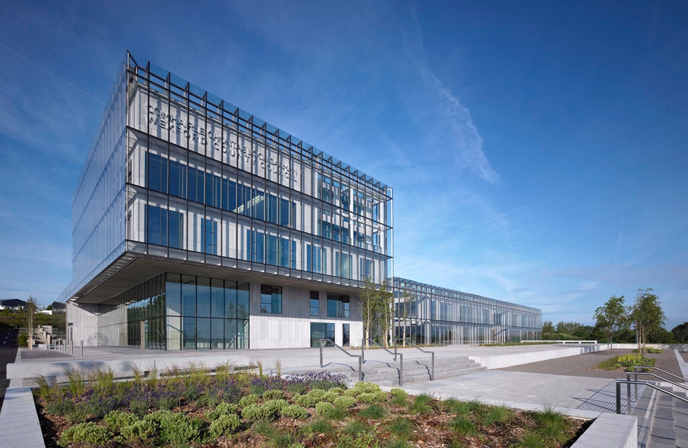 Erfahre mehr über das Projekt Wexford County Council Headquarters