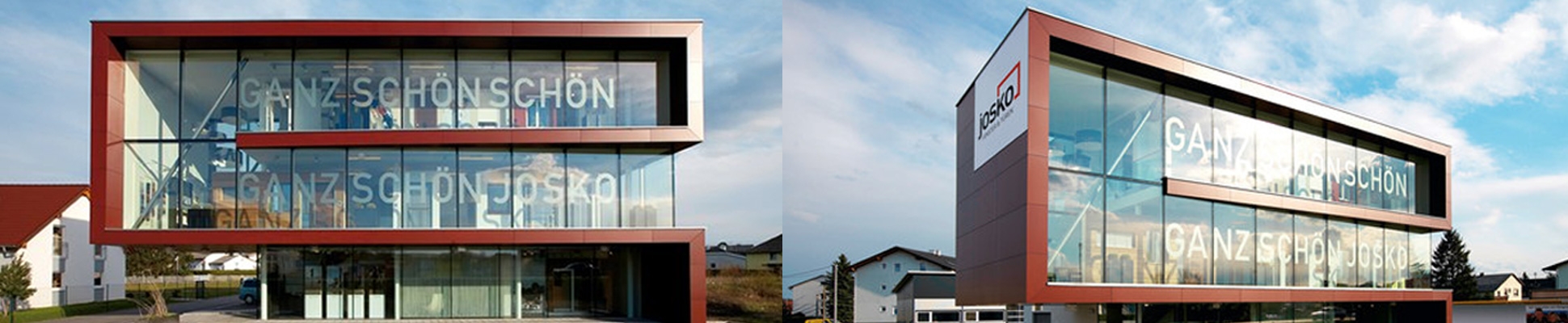 Erfahre mehr über das Projekt Pasching - Josko Flagshipstore