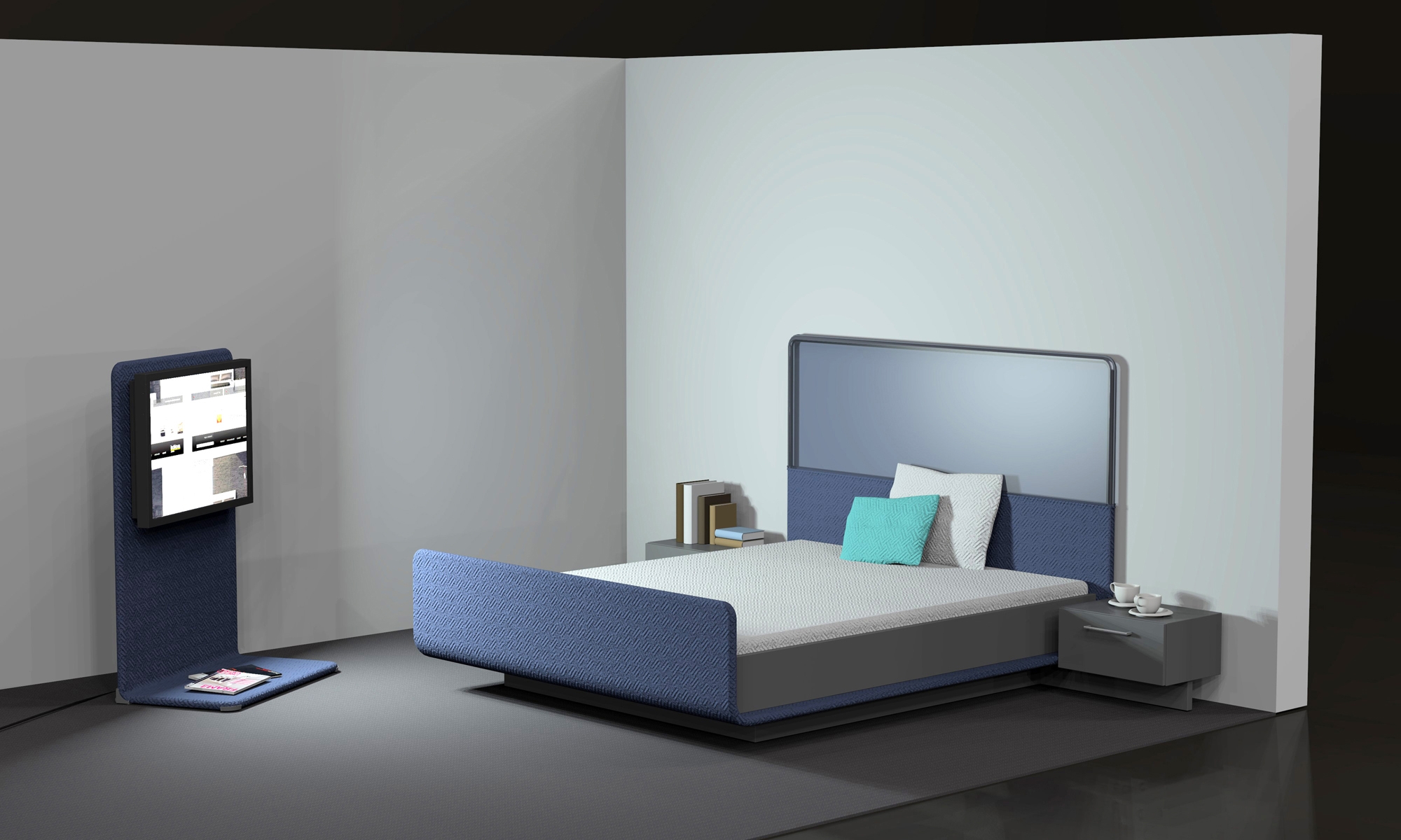 Lire à propos du projet Modern four-poster bed