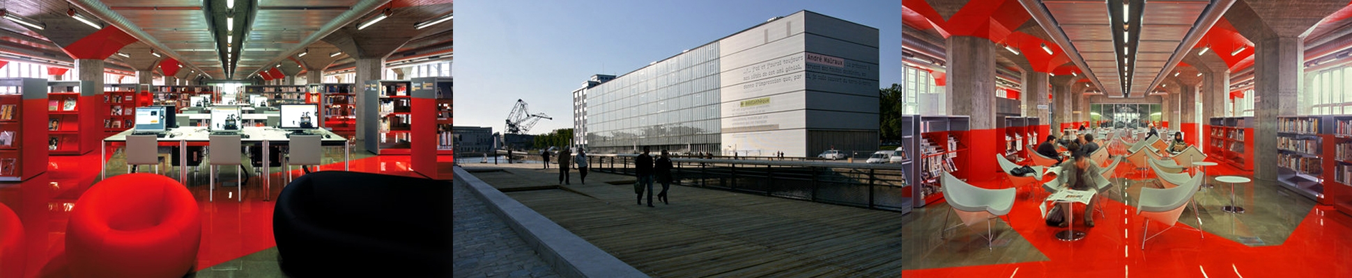 Leggi sul progetto The André Malraux Library