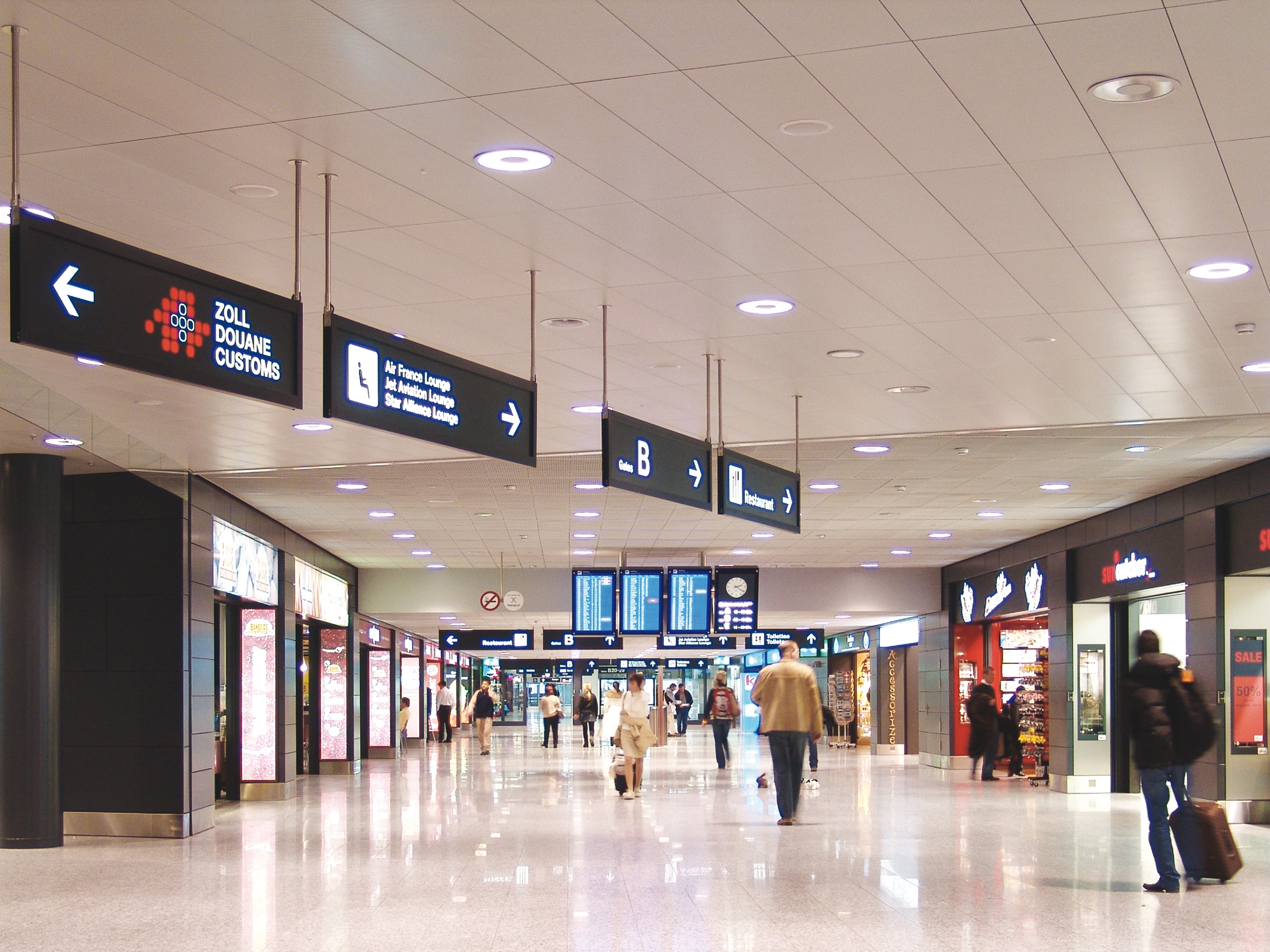 Read about project Signaletik Flughafen Zürich