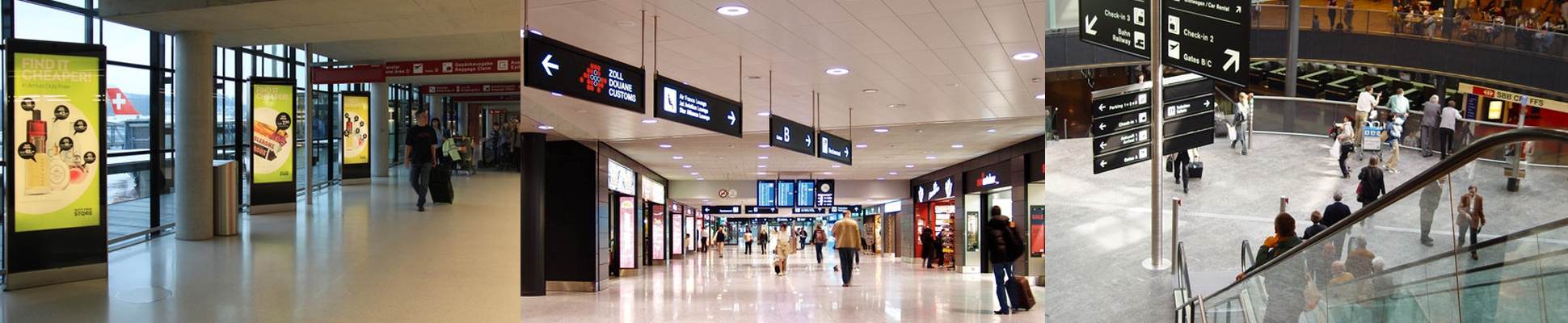 Read about project Signaletik Flughafen Zürich