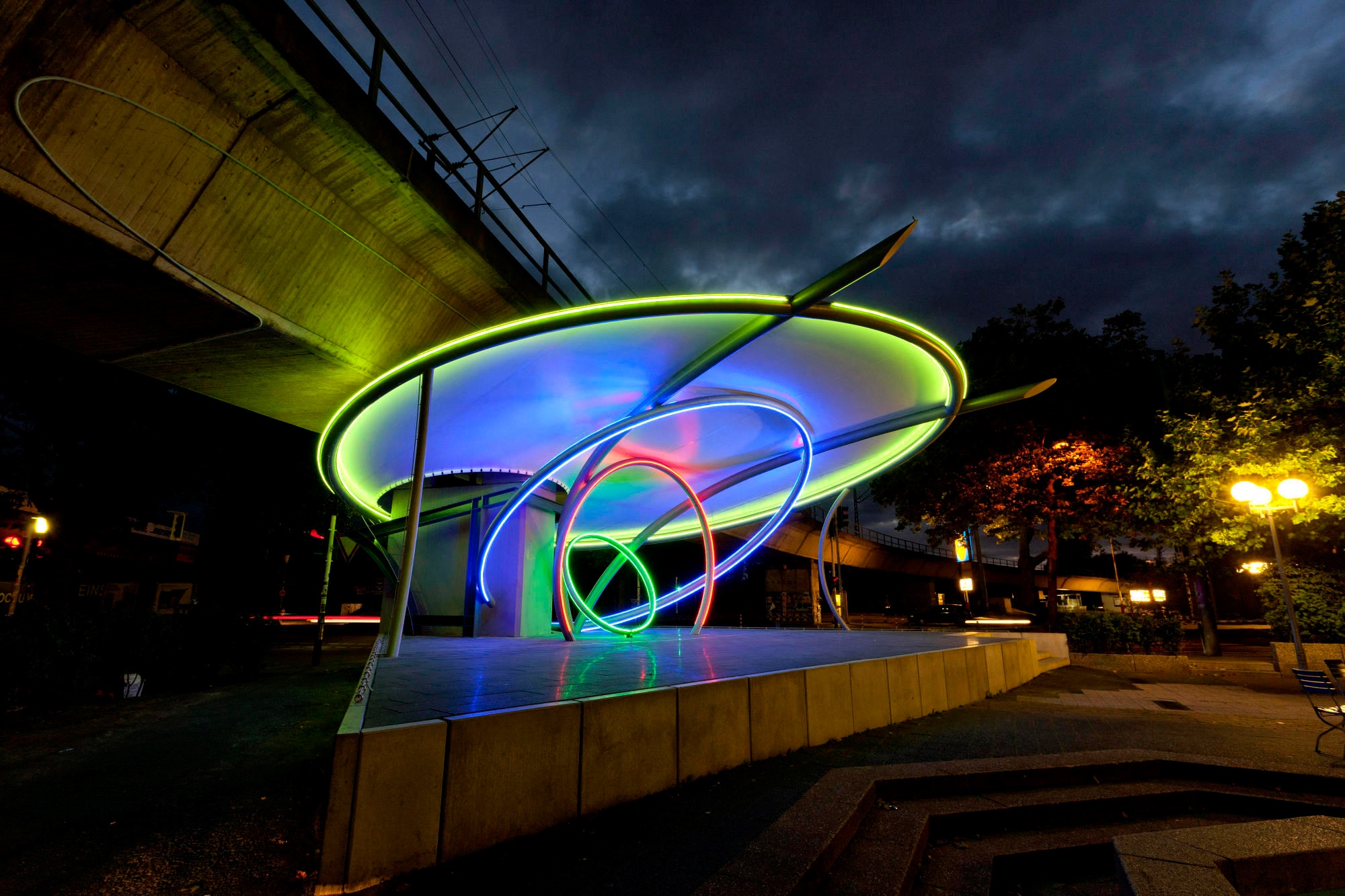 Erfahre mehr über das Projekt IMPULS – Lichtkunstbühne für Bochum
