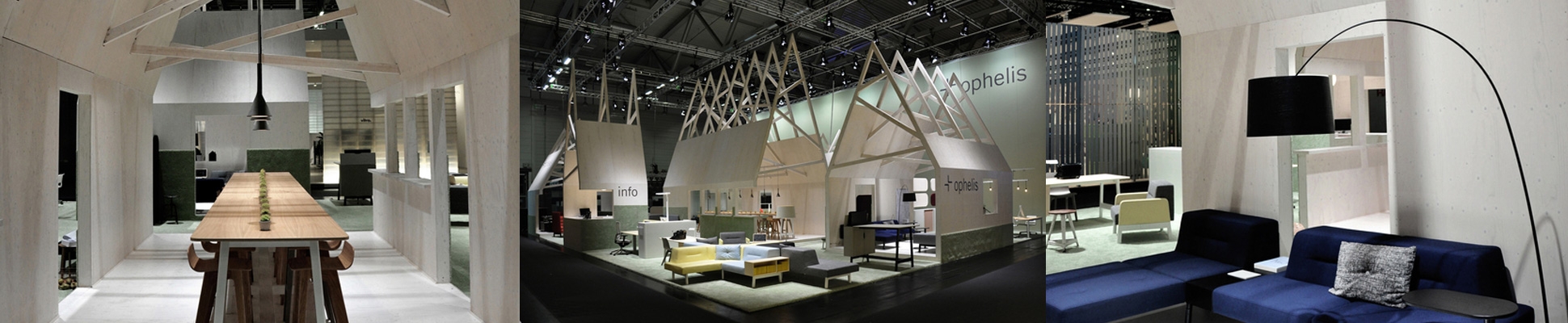 Leggi sul progetto Der ophelis- Messestand auf der ORGATEC 2014