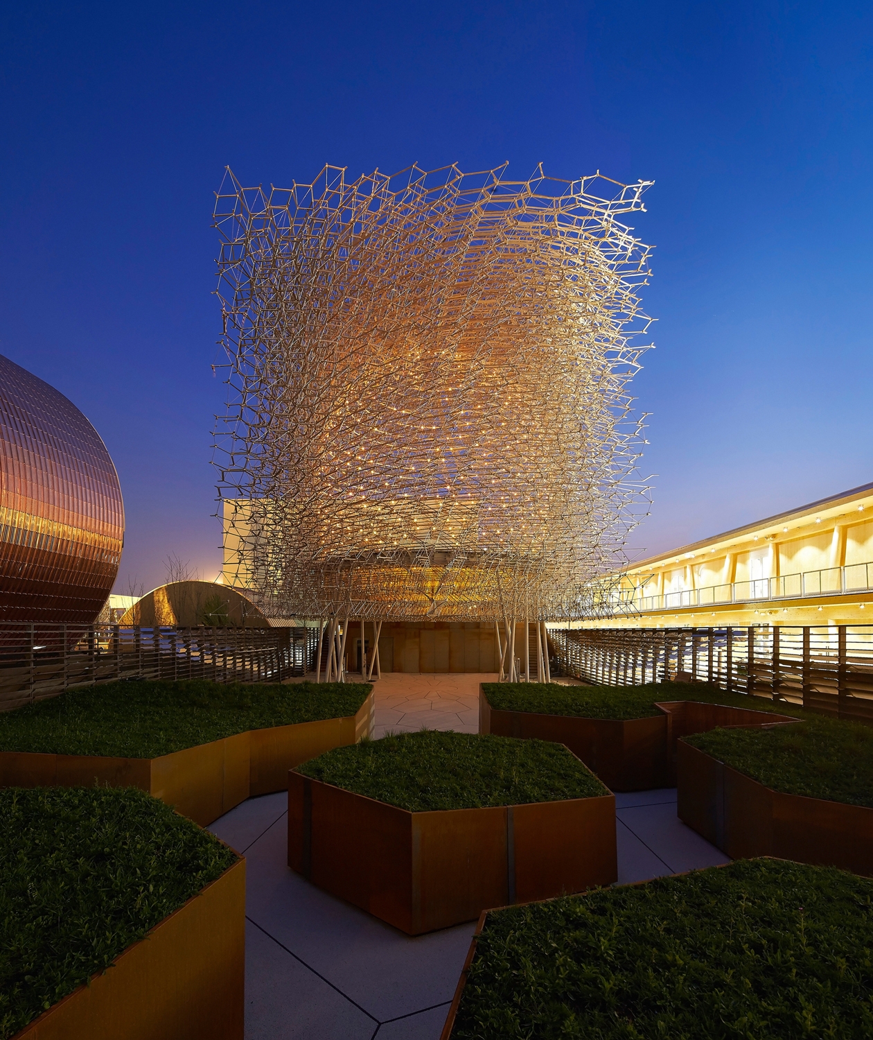 Leer sobre el proyecto UK Pavilion