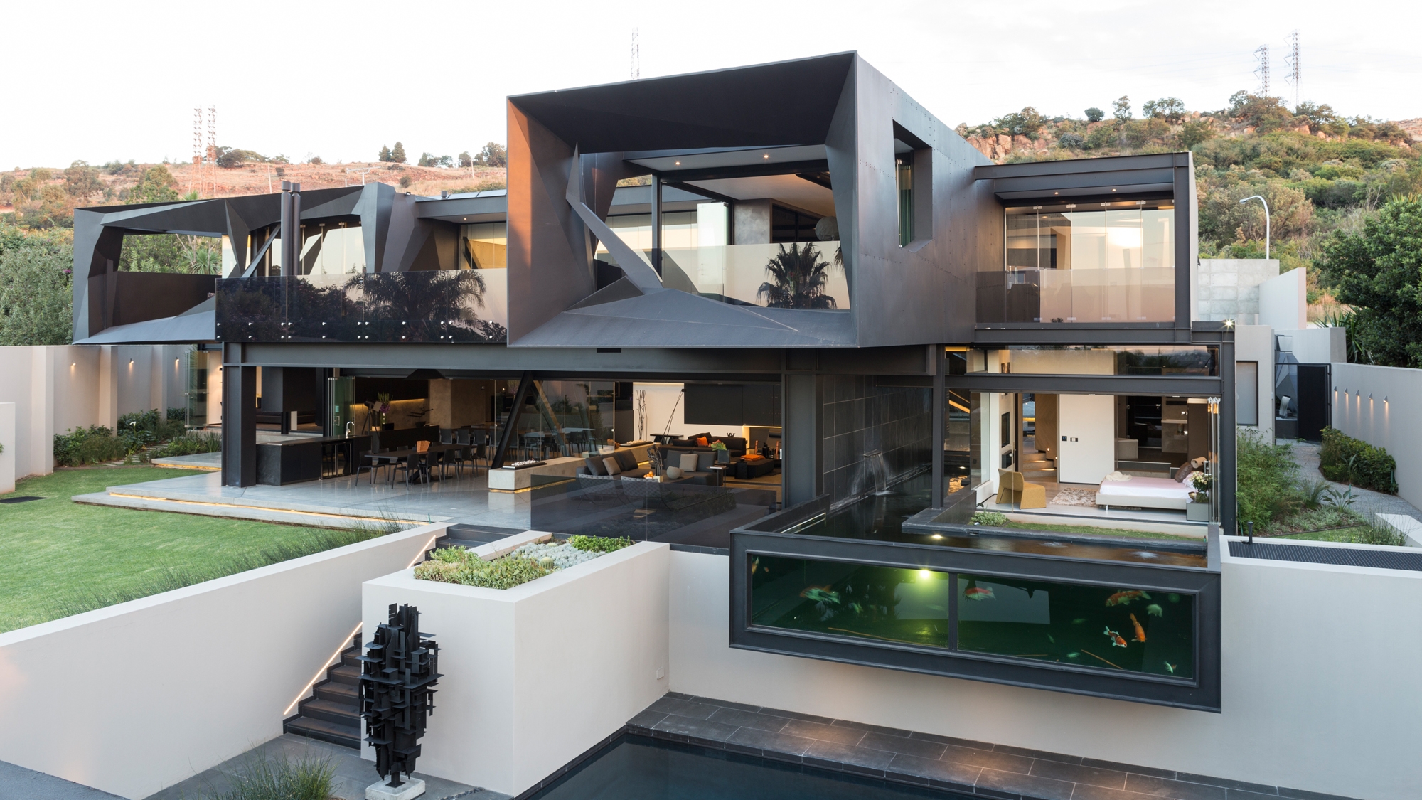 Leer sobre el proyecto Kloof Road House