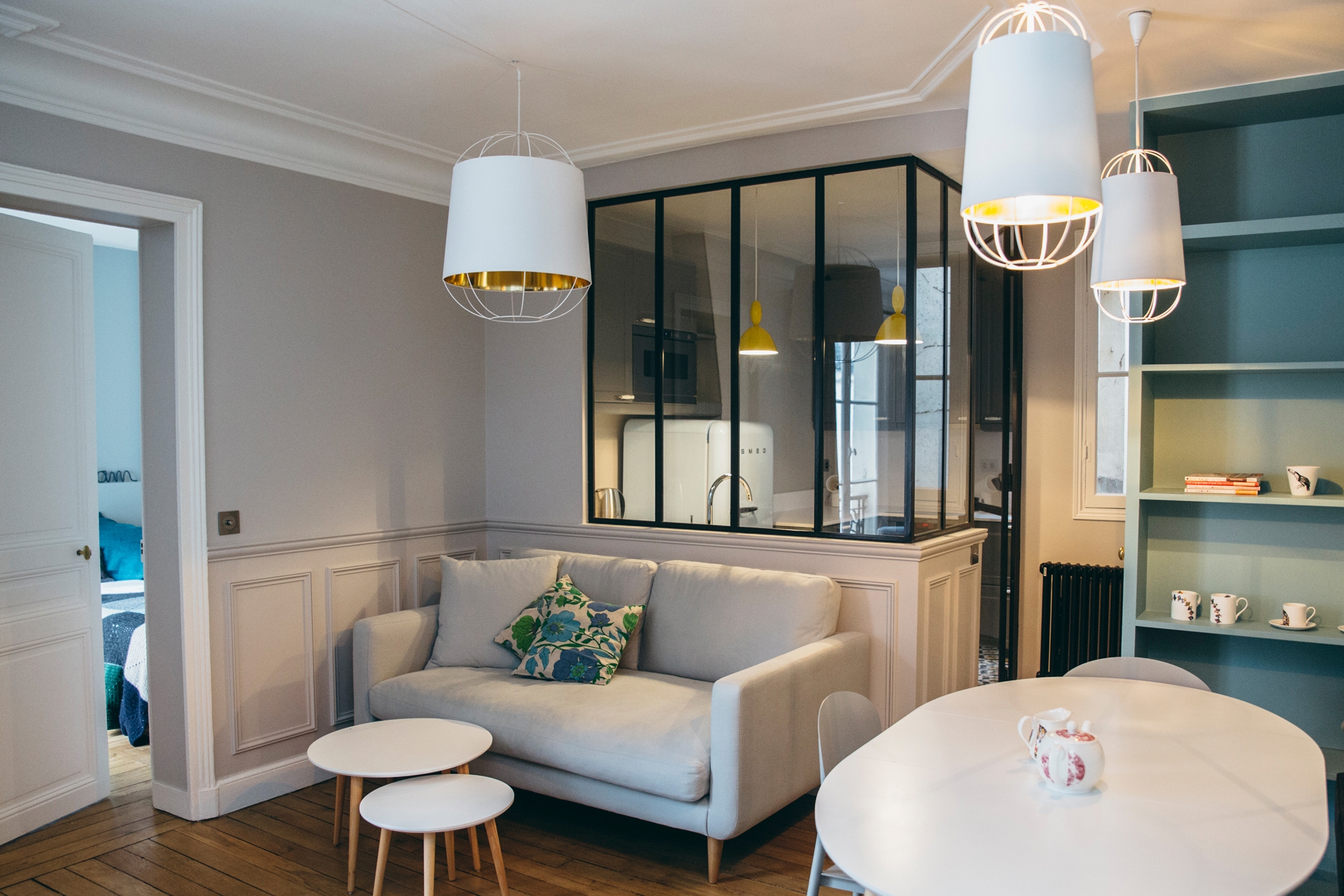Leggi sul progetto A Parisian pied-à-terre for a family of four