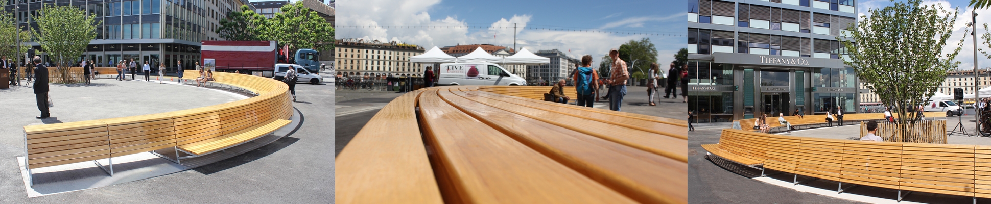 Leggi sul progetto Geneva Round Bench