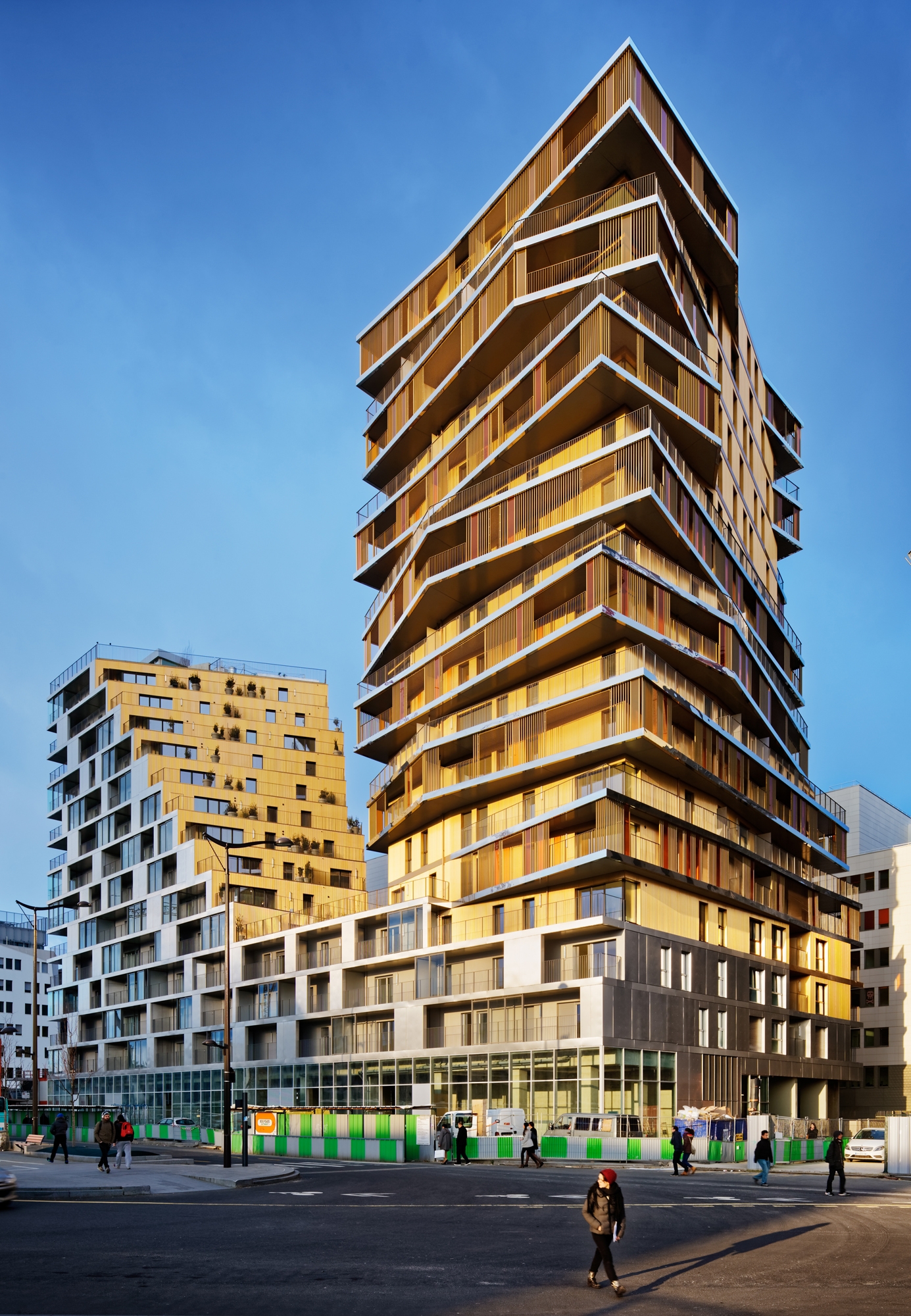 Read about project Batiment HOME, ZAC Masséna, Paris XIII