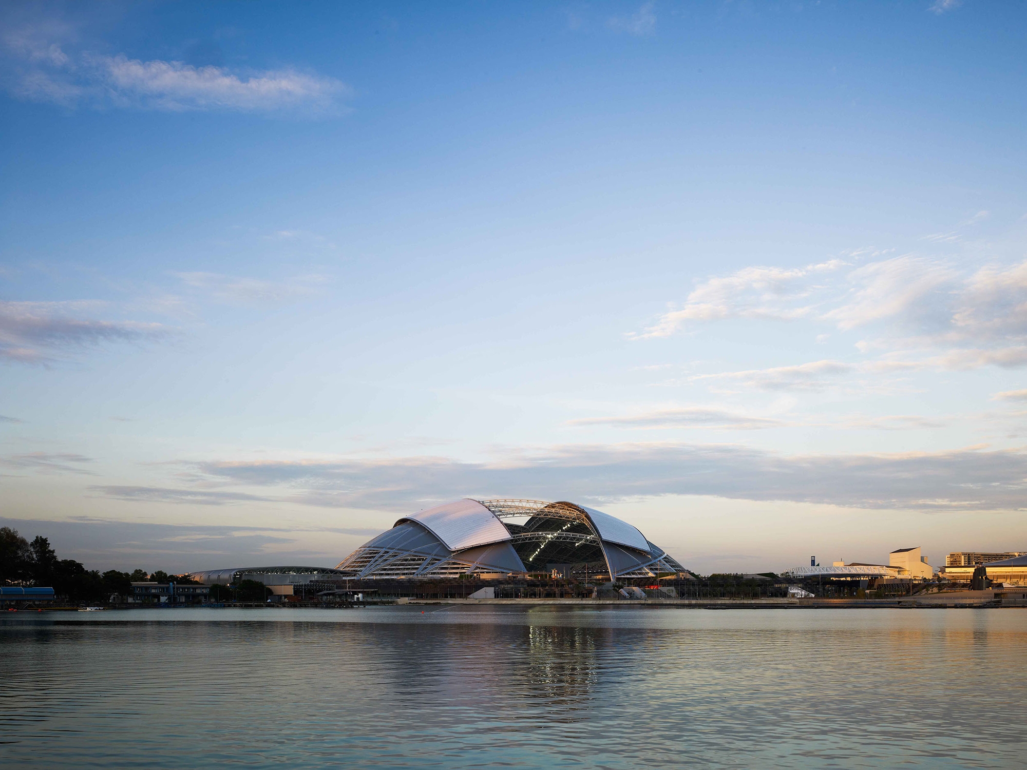 Leer sobre el proyecto Singapore National Stadium