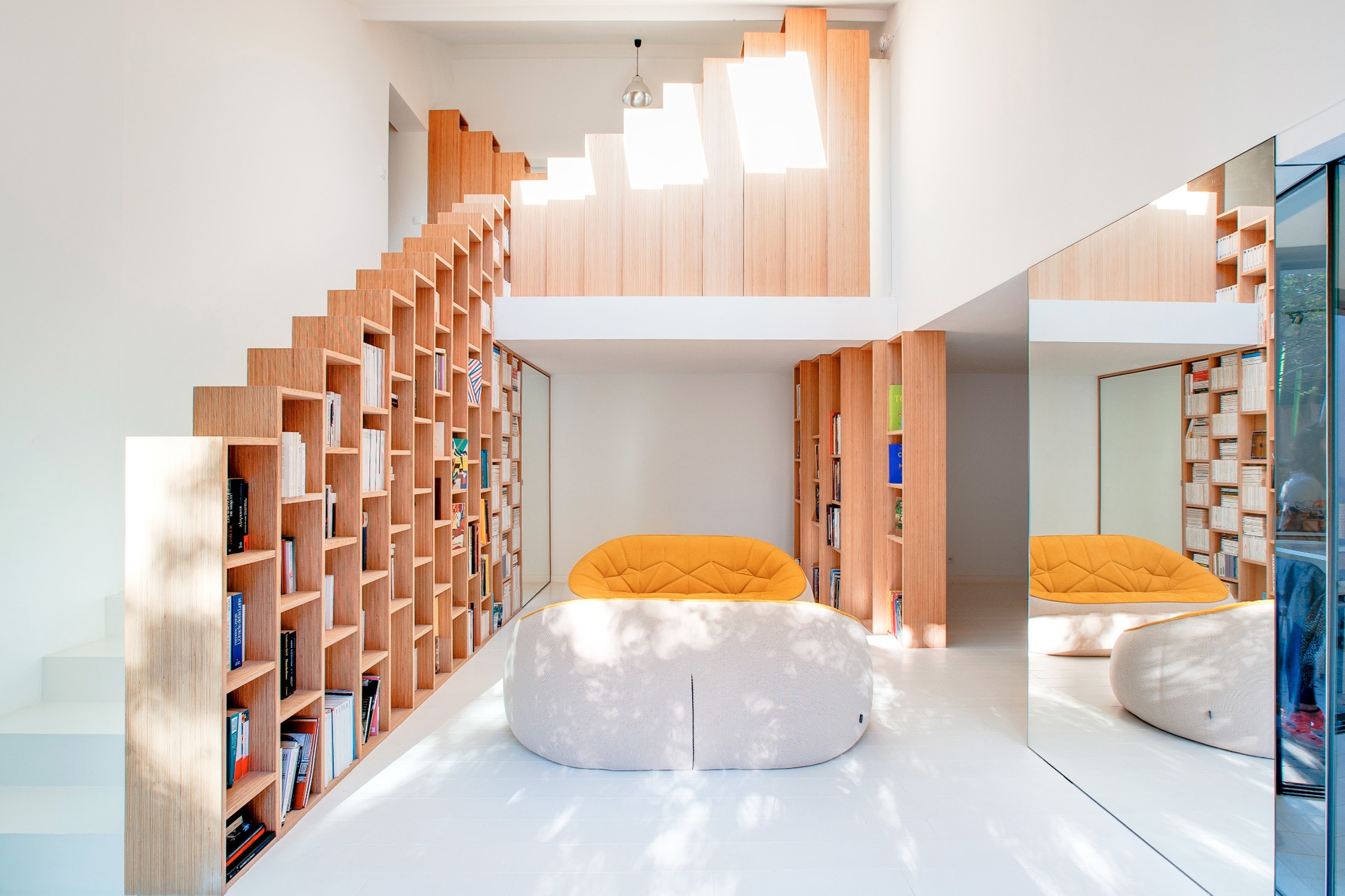 Read about project Bookshelf House