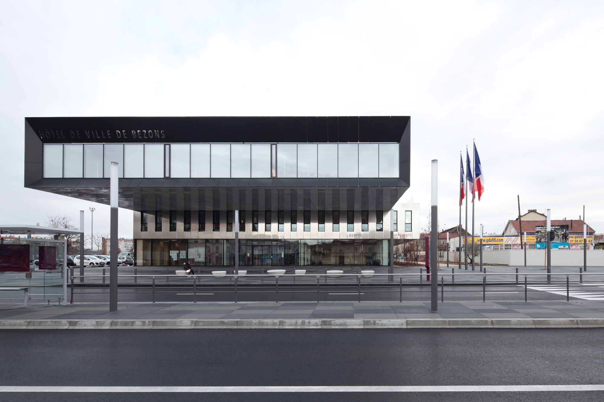 Leer sobre el proyecto Nouvel Hotel de Ville de Bezons