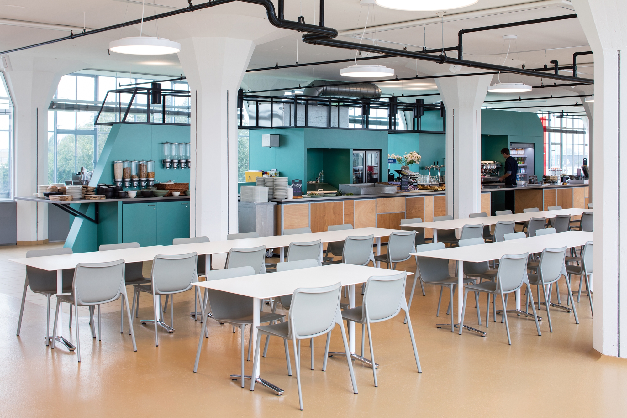 Lees oor projek Van Nelle Factory lunch restaurant