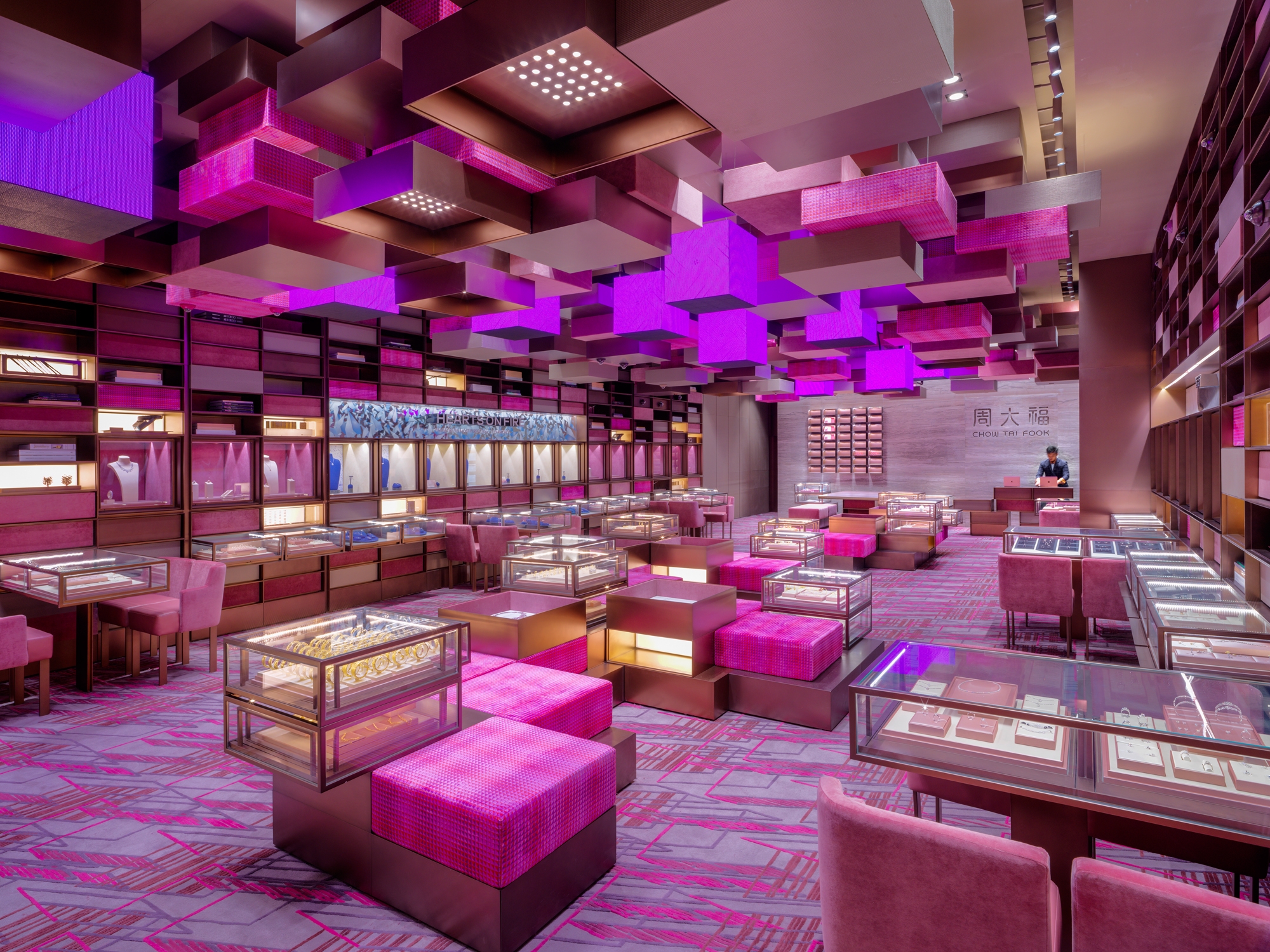 Read about project Yoho Mall Chow Tai Fook Experience Shop