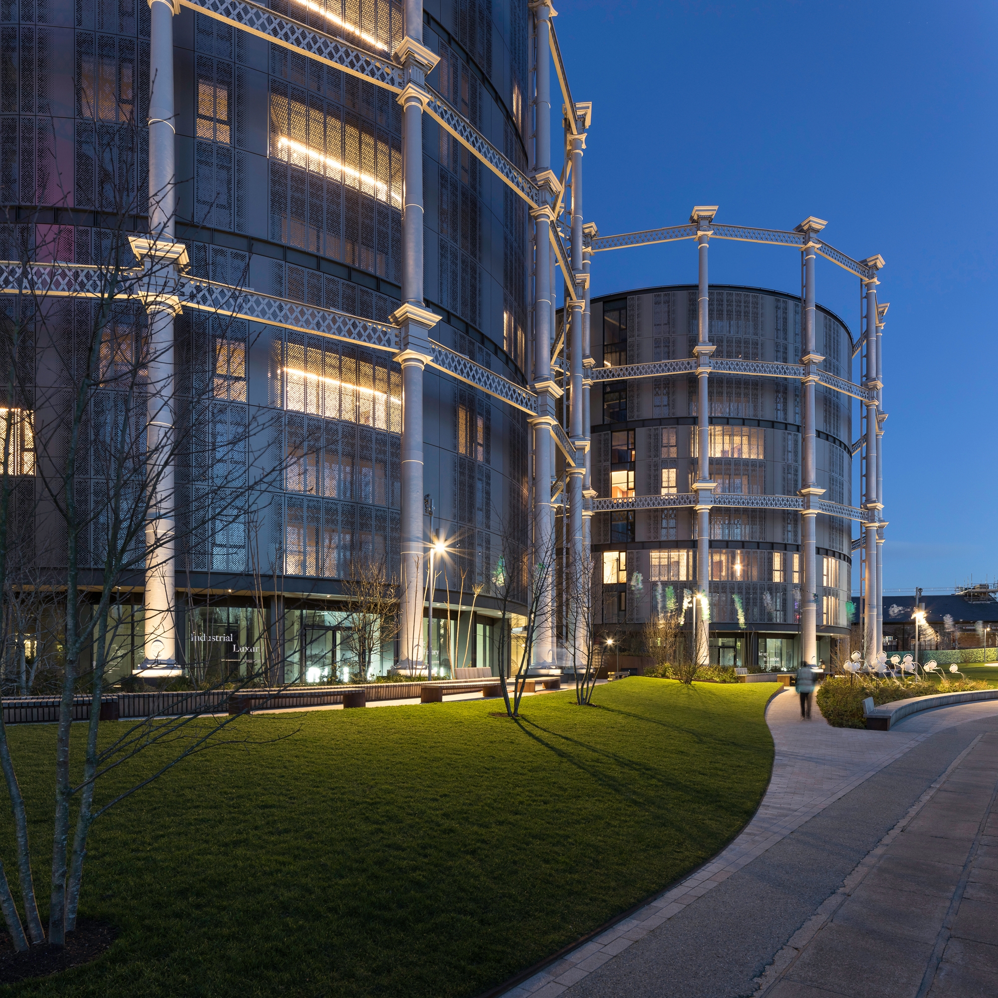 Read about project Gasholders London