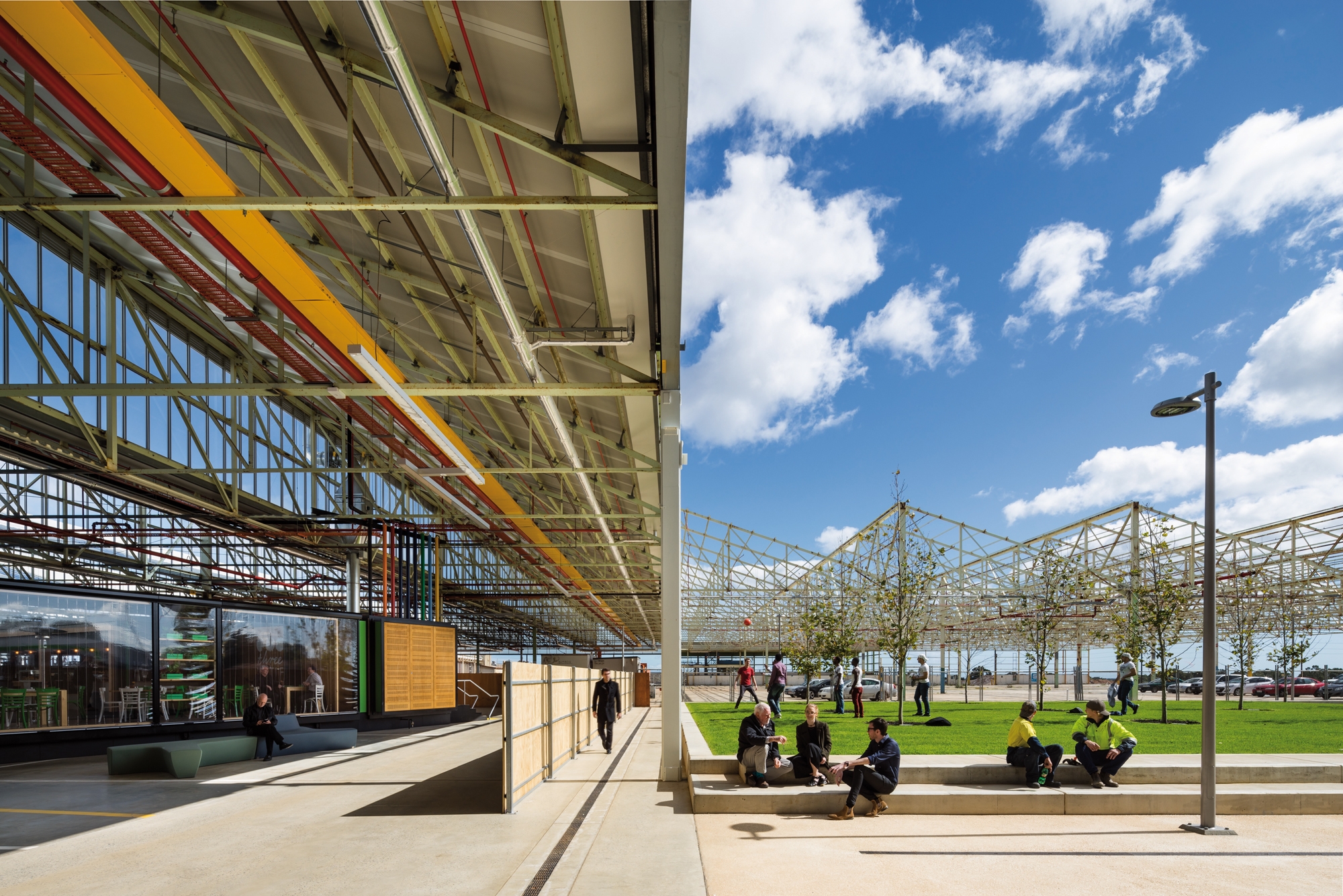 Read about project Tonsley Innovation District, Main Assembly Building & Pods