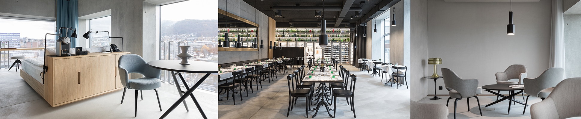 Leggi sul progetto Placid Hotel / Restaurant Buckhuser Zürich