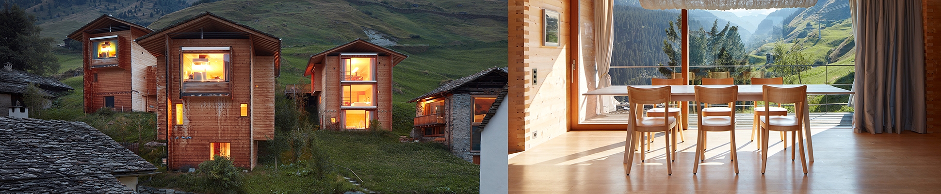 Lire à propos du projet Ferienhäuser Zumthor Leis