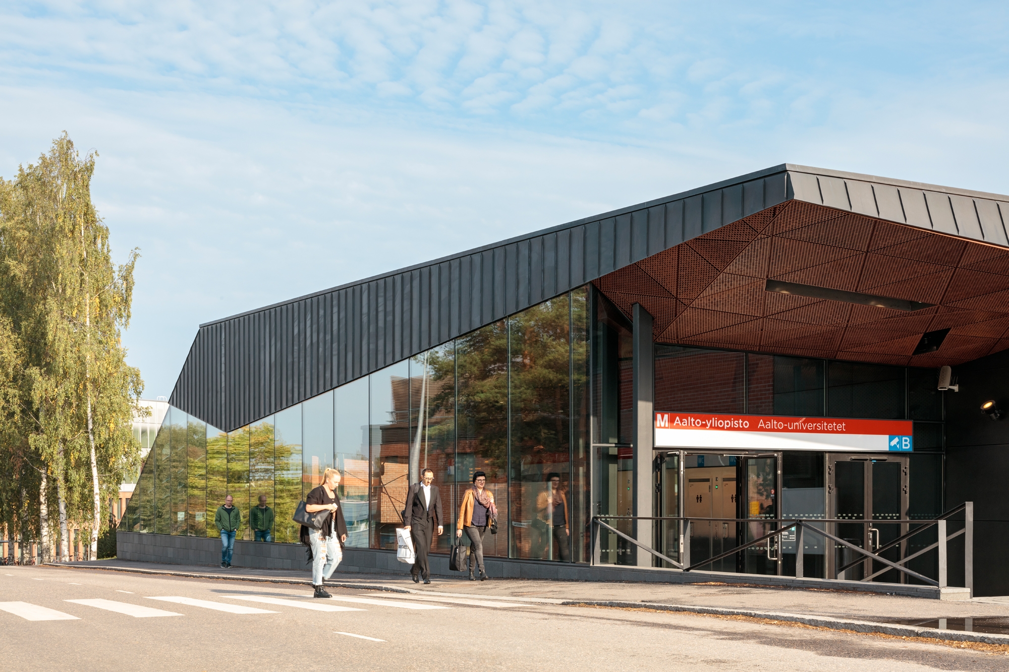 Read about project Aalto University Metro Station