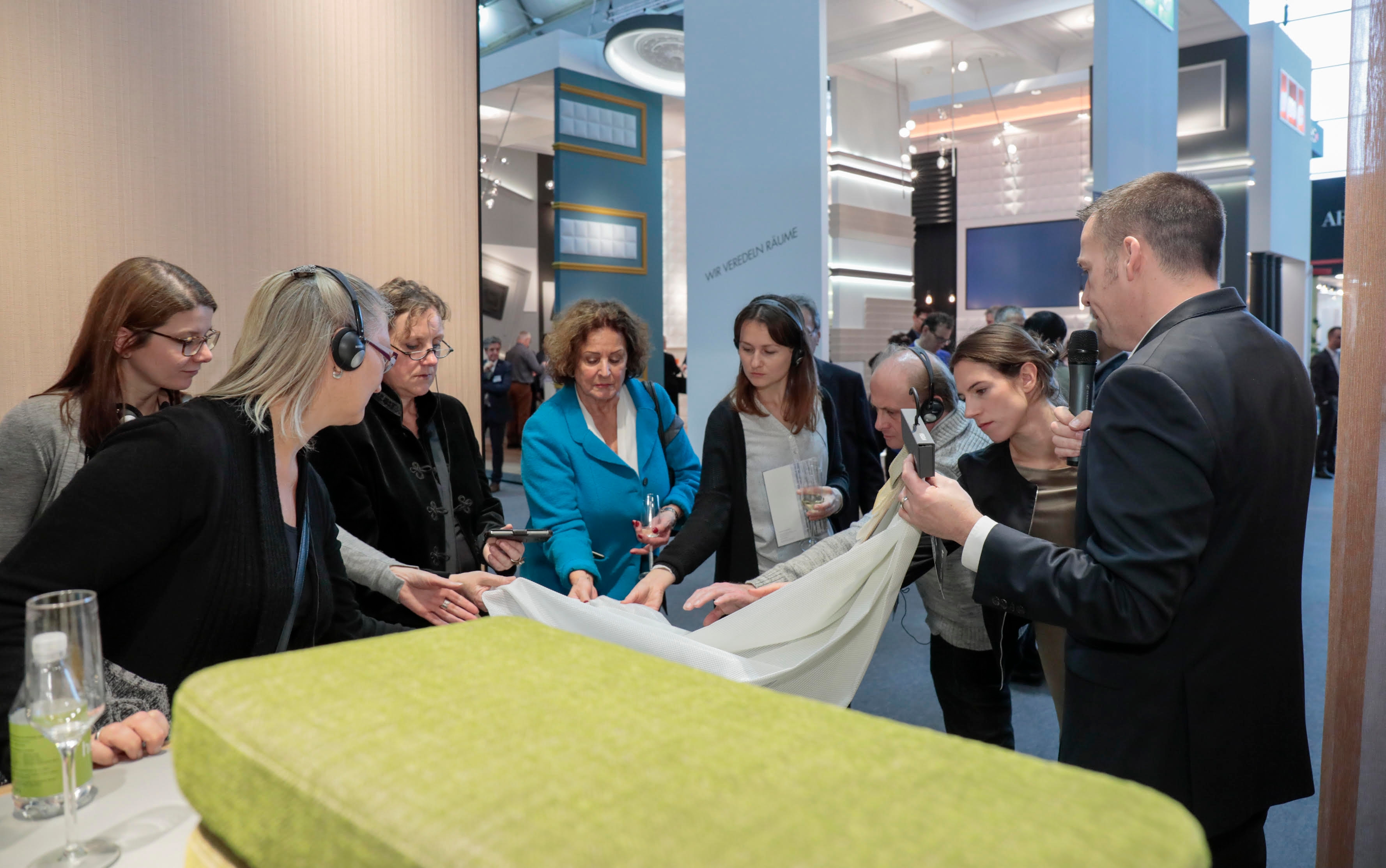 Head for Hall 4.2 for Interior.Architecture.Hospitality Expo, a special contract-focused exhibition, where architects and designers can meet textiles solutions and potential business partners. Talks and curated tours are included in the offering