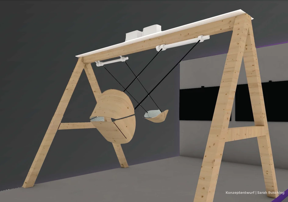 For the NuThinkers section, the jury selected the project "A Match!" by Sarah Busching from the Wismar University of Applied Sciences. Her concept makes the topic of connectivity visible from a technological perspective