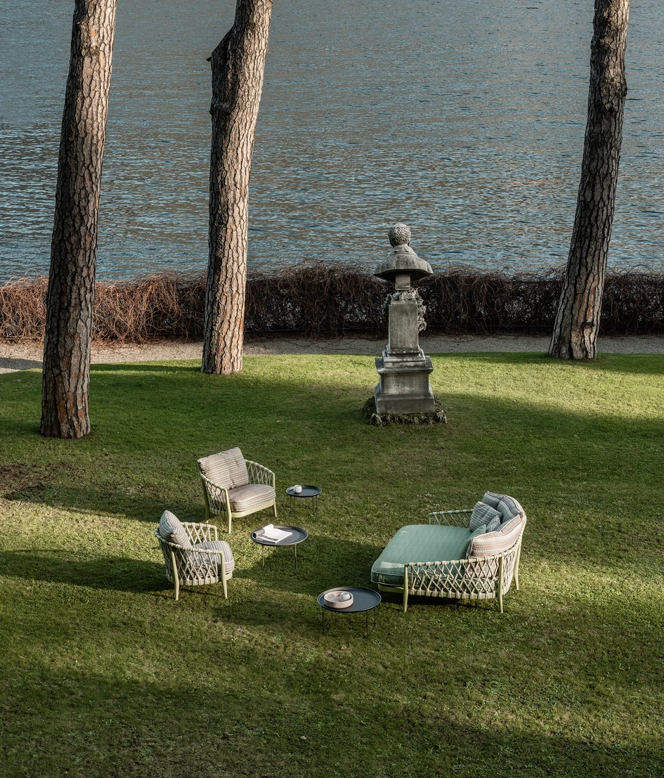 The collection now includes a sofa with an extra-comfortable deep seat conducive to both sitting and reclining