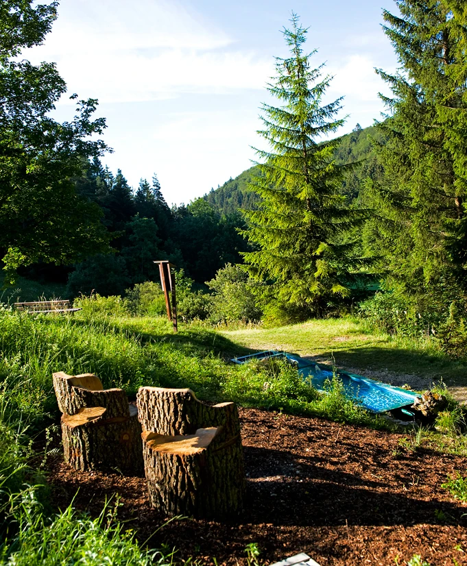 Commitment to home: Sustainability is in Interstuhl’s DNA. The centre and origin of the family-operated company is the Swabian village of Tieringen