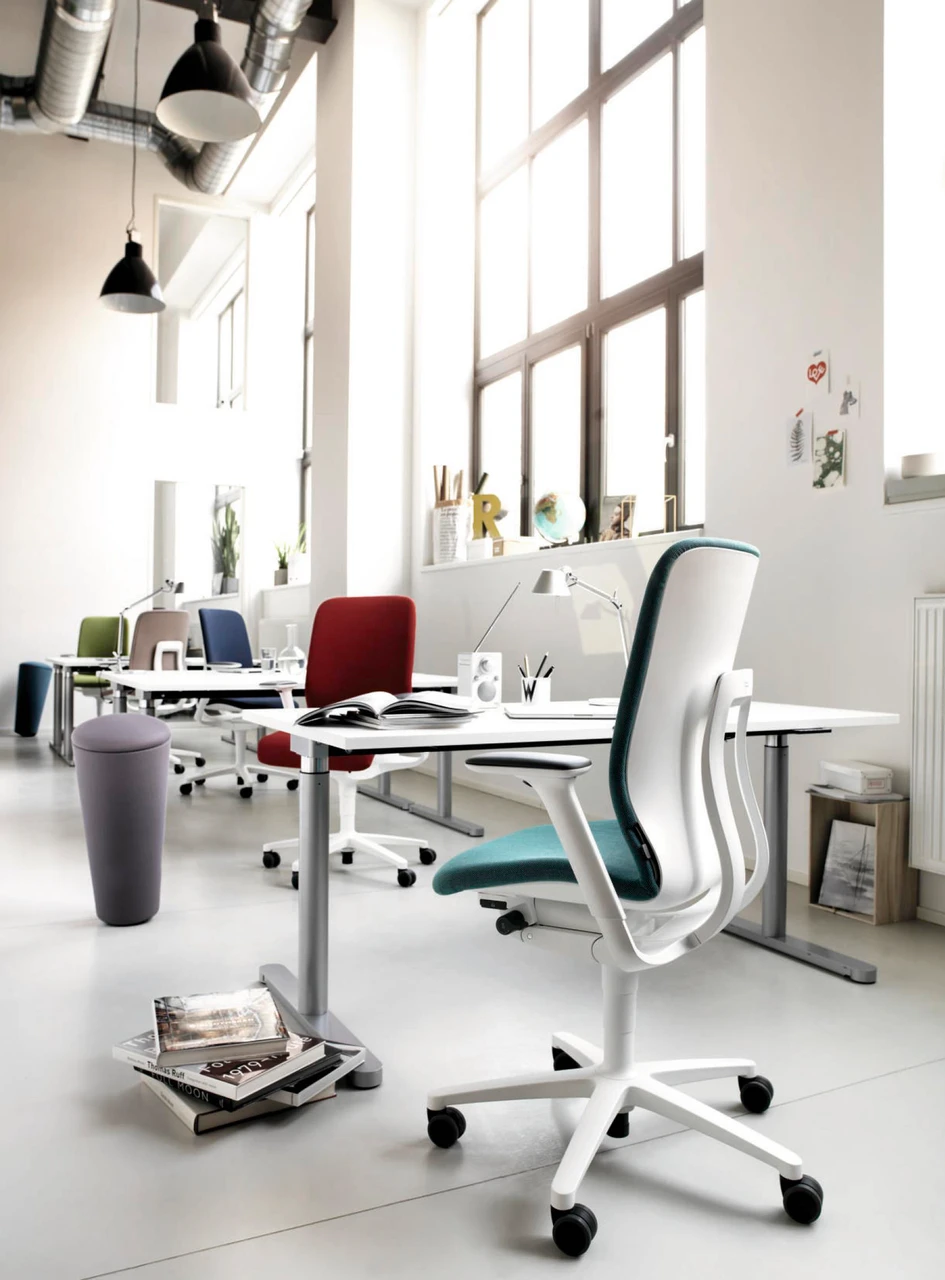 Wilkhahn's latest design for dynamic sitting is the AT chair series