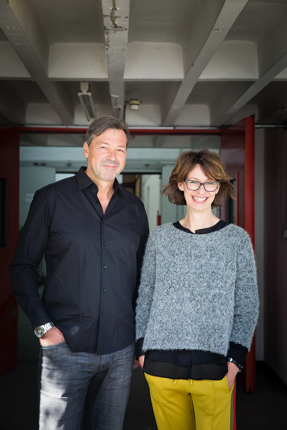 Wendelin Müller and Evelyn Hummel