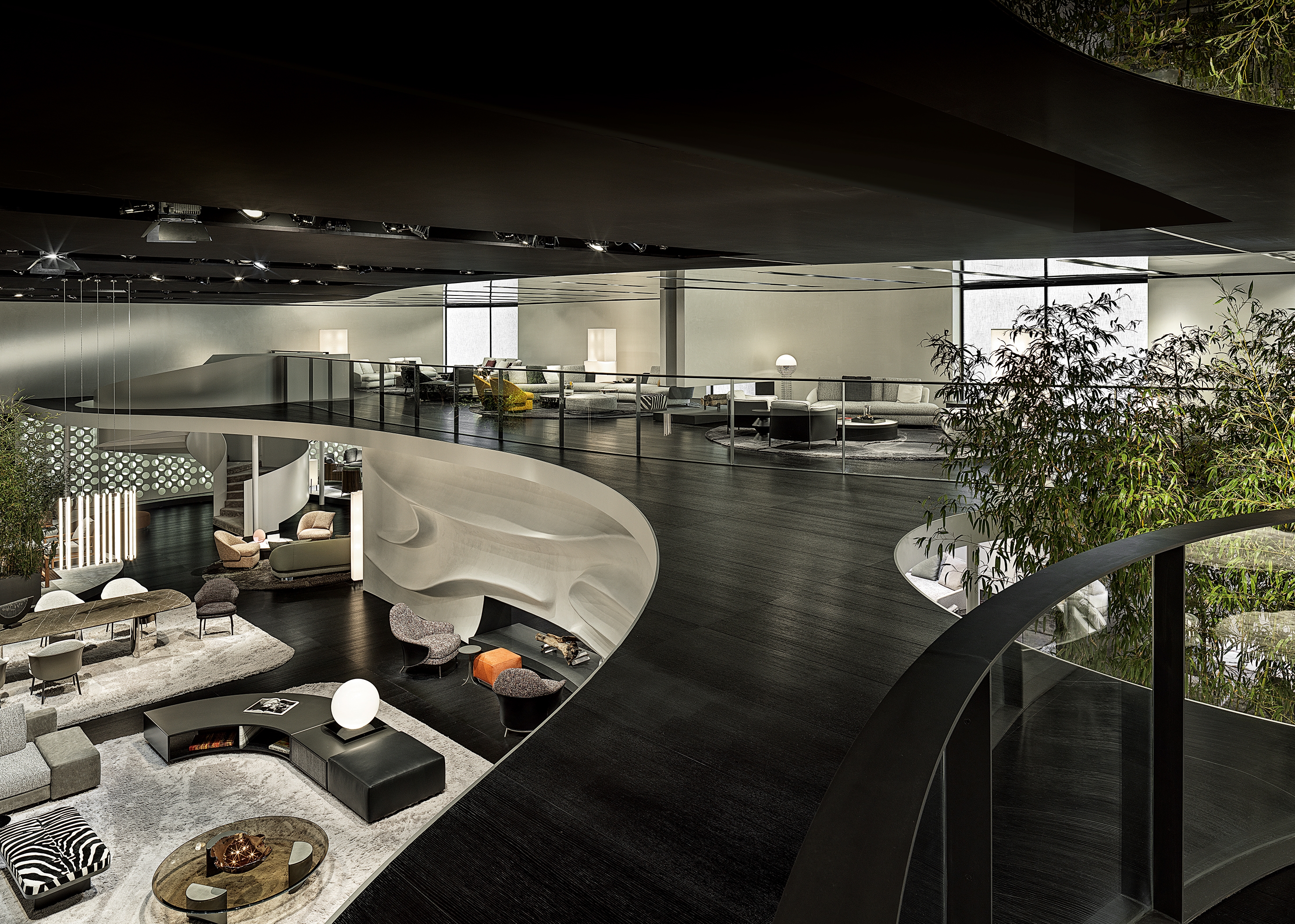 At this year's Salone del Mobile in Milan, Italian heritage brand Minotti has unveiled a series of progressive collaborations with international designers for its 2019 Indoor and Outdoor collections