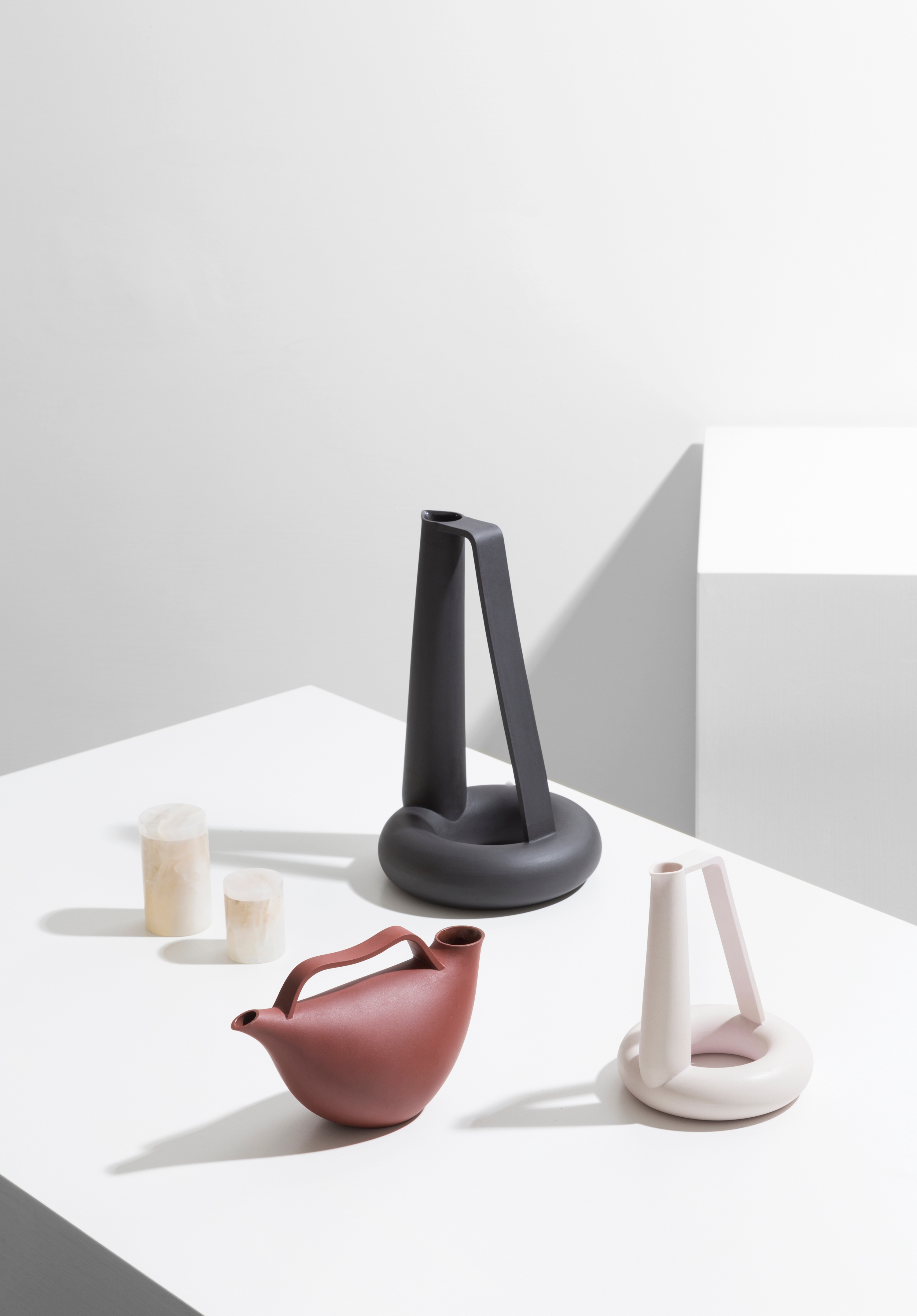 Delta 2016: Magnifier (top), Helmet (middle), Vessels (above) Photos: © Giuseppe Brancato courtesy of Gallery Giustini / Stagetti