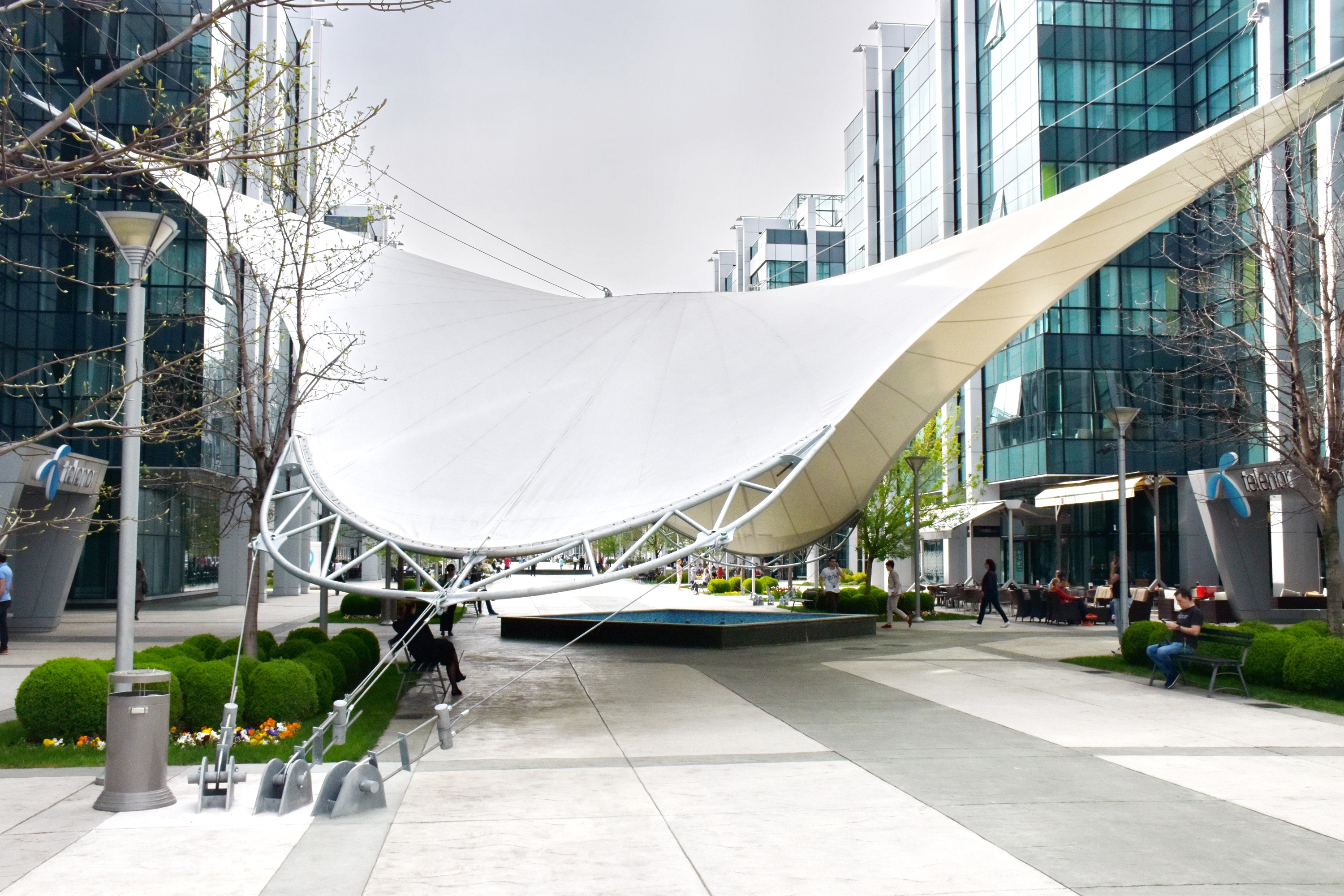 Erhöhter Weißgrad, der hält: Die Innovation „Atlas Architecture“ der Sattler PRO-TEX GmbH  Foto: Sattler PRO-TEX GmbH