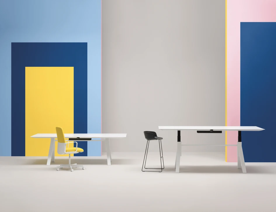 Italian design brand Pedrali had a strong presence at this year’s NeoCon design fair, where it presented its vision for the future of the workplace