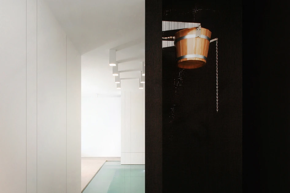 Rather than looking out, Thomas Ghisellini Architects' White Digger spa in southern Italy is a quiet, introverted space for relaxation and healing. Photos: Tomas Ghisellini
