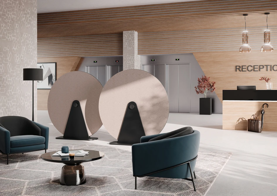 Offered in a range of colours and materials, DISC can adapt easily to a wide variety of interior-design concepts