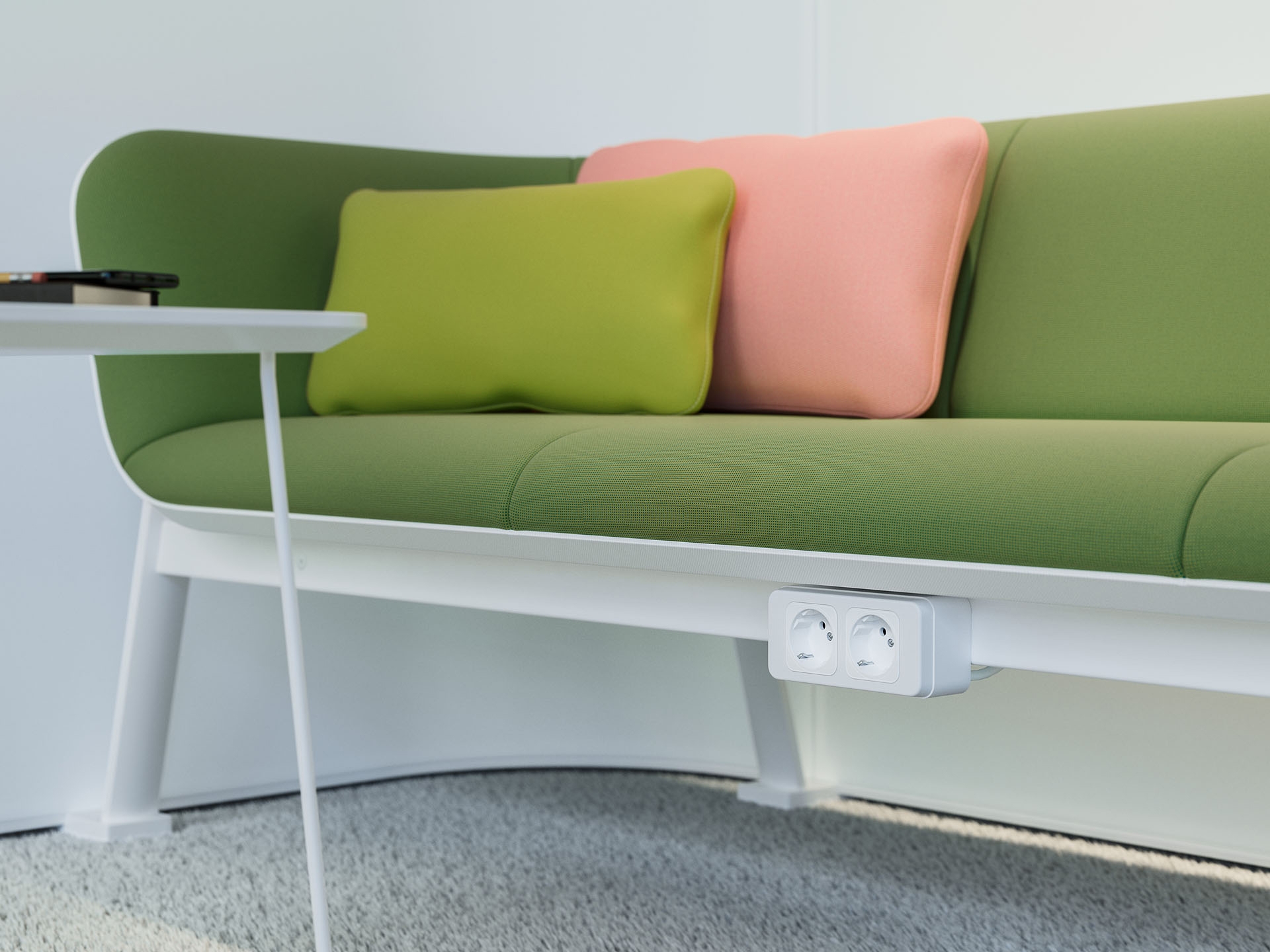 Open or closed - rooms are created or disappear in the blink of an eye. The adaptability of the components transforms everyday working life into a multifaceted scenario which, in addition to its great functionality, can also be a source of inspiration