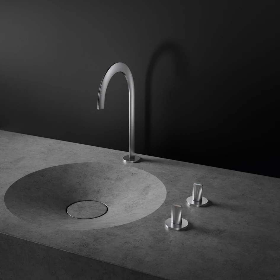 The fixtures specialist is breaking new ground with the 3D metal printing process. GROHE Allure Brilliant Icon 3D (top) and GROHE Atrio Icon 3D (bottom) are new, everyday icons
